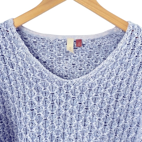 Anthropologie Pilcro Christian V-Neck Chunky Knit Sweater Size XSmall - Picture 8 of 11